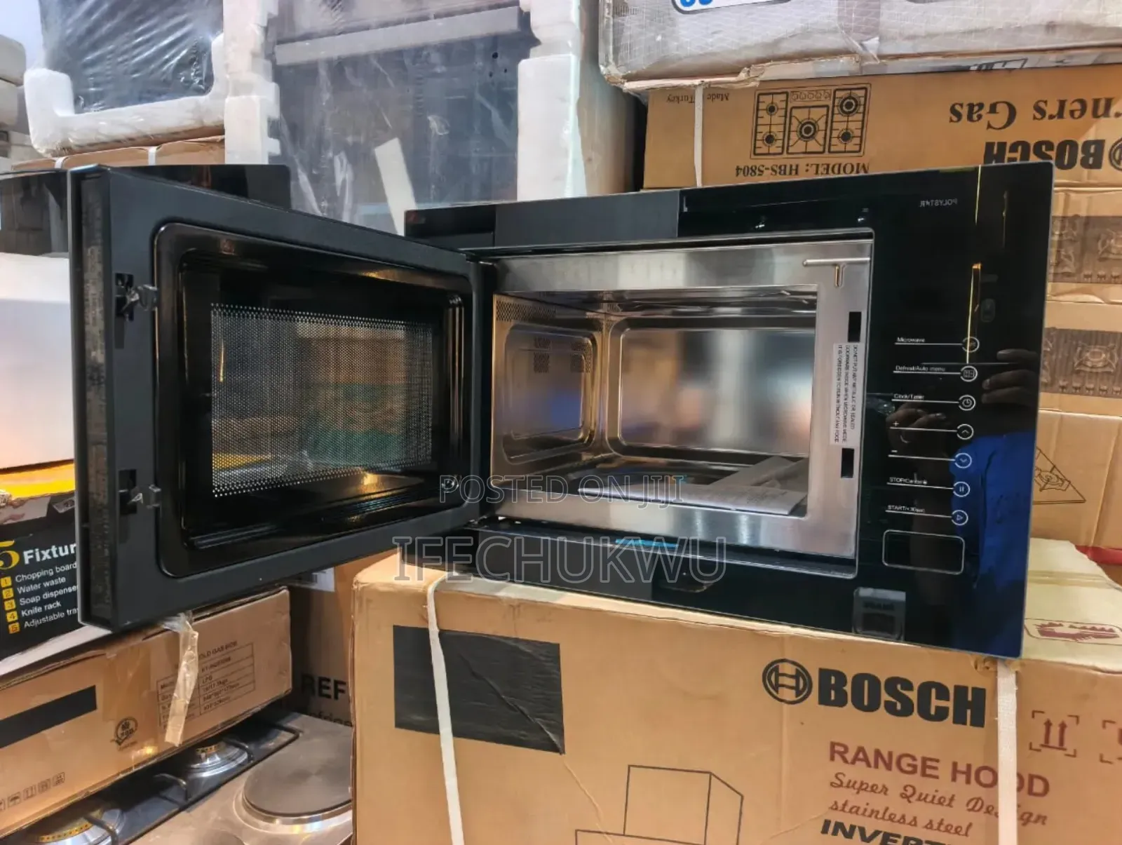 Original Bosch 60x60cm Built-in Luxury Automatic Digital Microwave