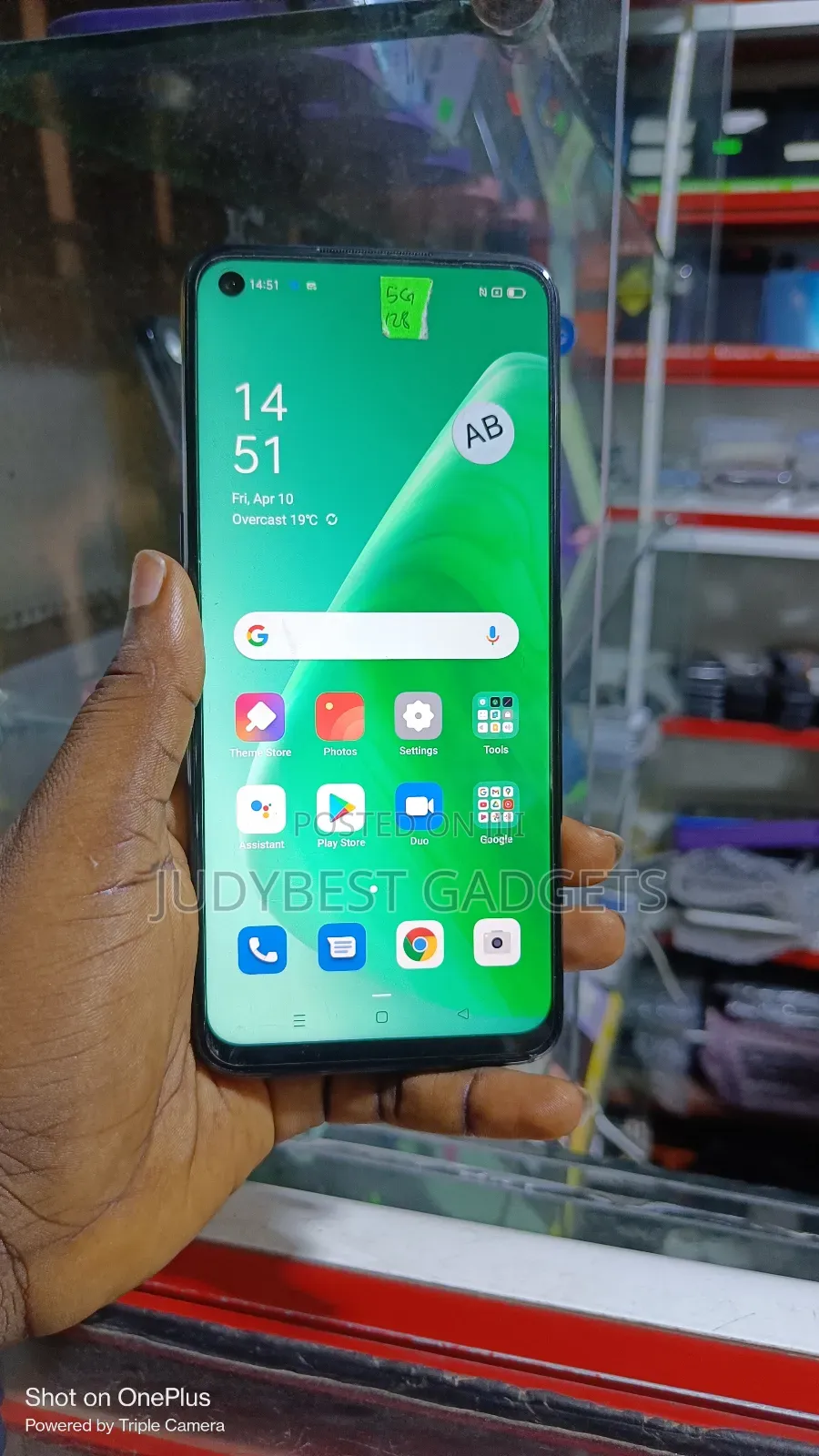 Oppo A74 5G 128 GB Black