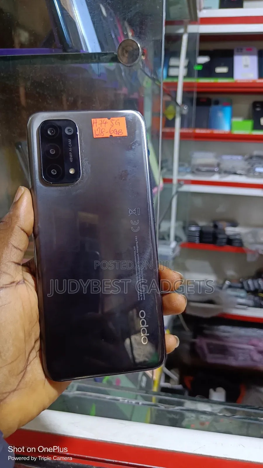 Oppo A74 5G 128 GB Black