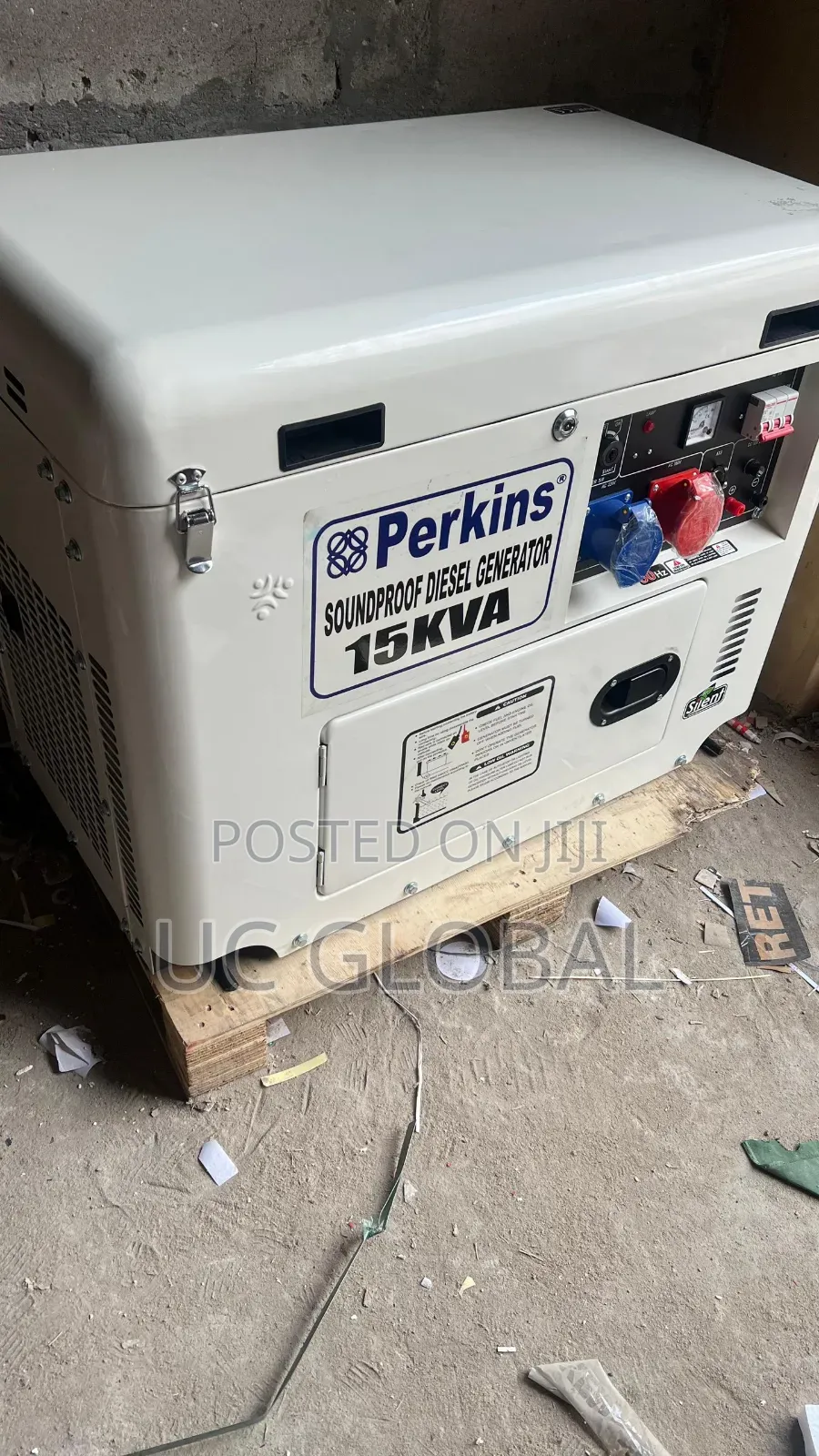 Perkins Three Face Soundproof 15kva
