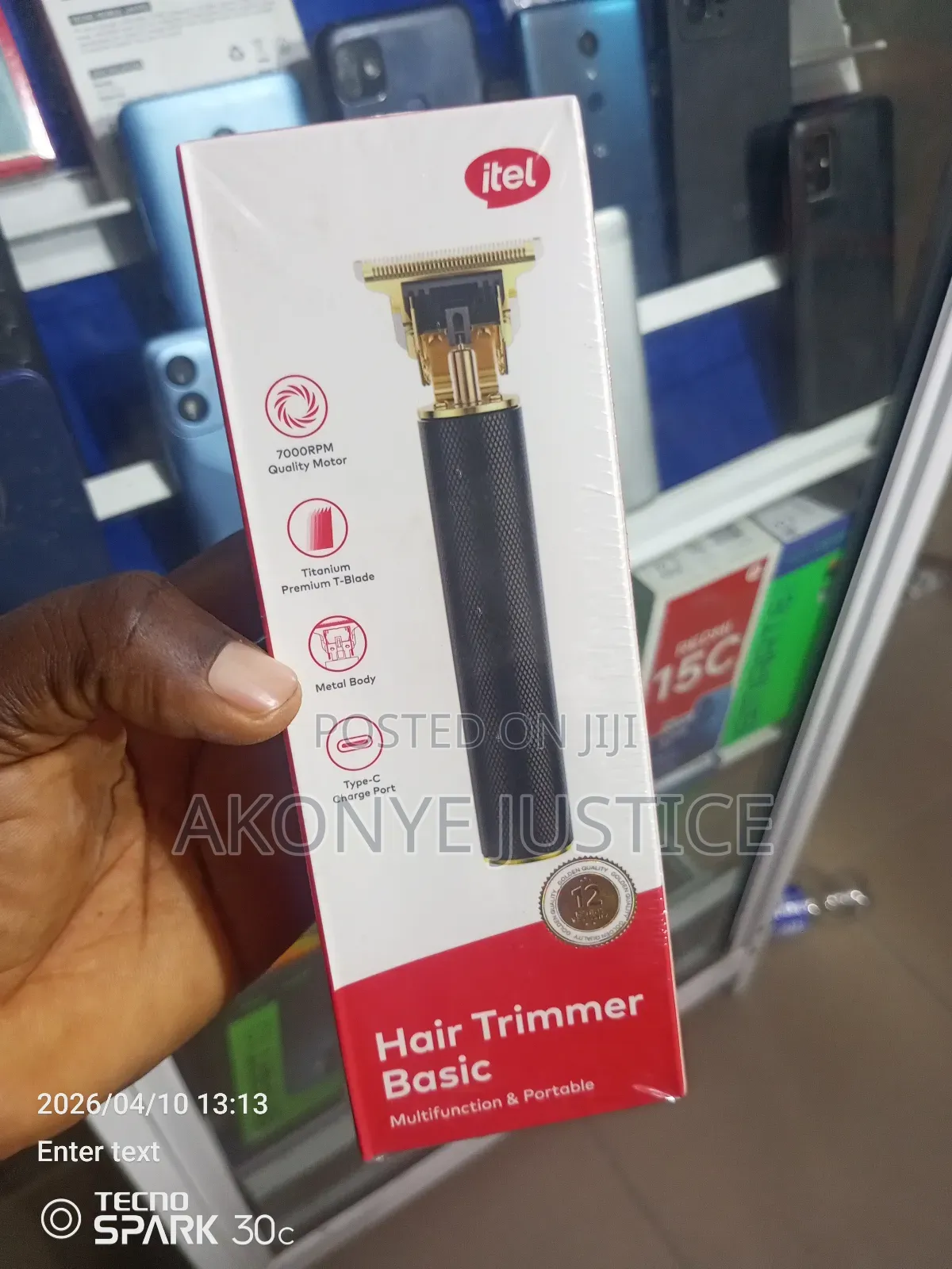 Itel Slim Trimming Clipper