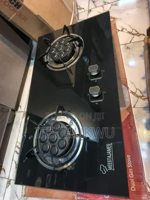Original Meestajames Inbuilt Cabinet Automatic 2 Burners Gas Cooker