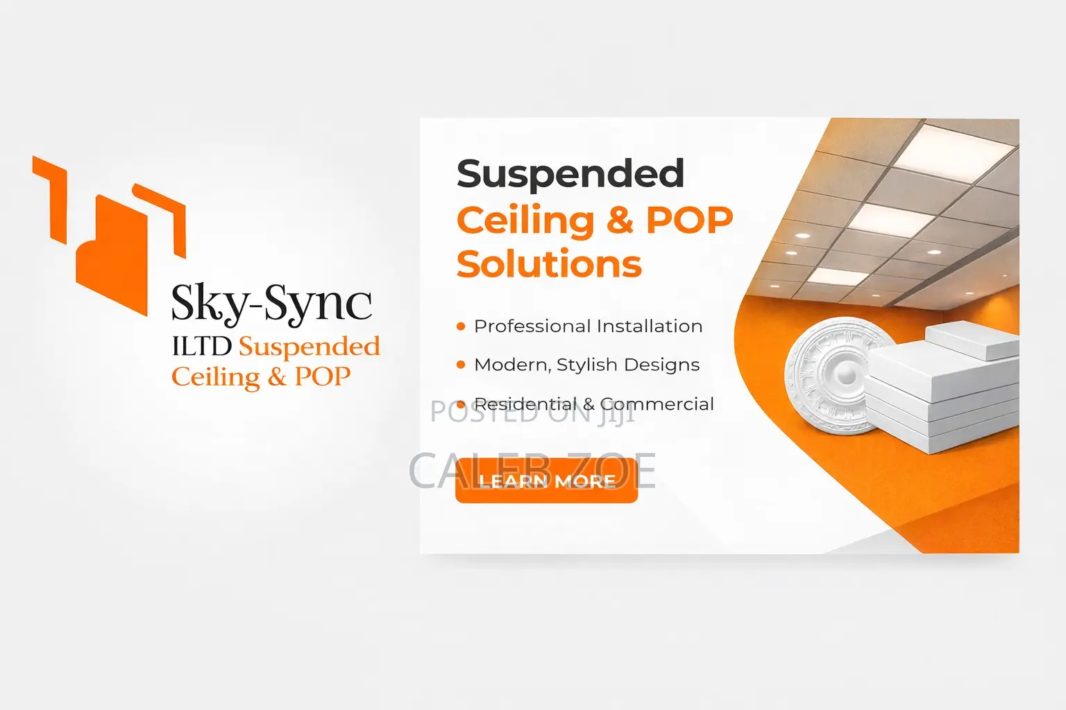 Pop and Suspended Cieling Solutions