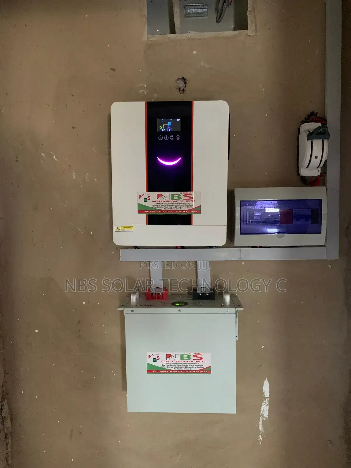 3kwh 25.6v Complete Solar Inverter Set-Up Full Installation System