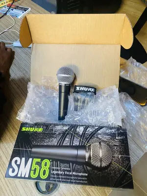 Shure Sm58 Wired Microphone