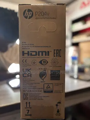 Hp P204v Display Monitor