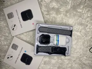 T55 Pro Max Smart Watch Earbuds Extra Straps Bluetooth Calling Fitness