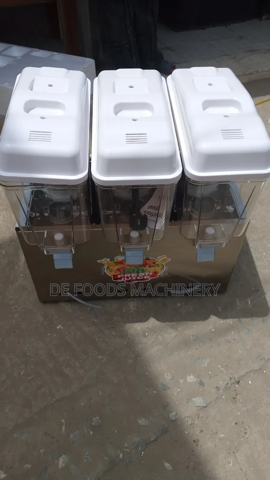Juice Despenser 3 Tank