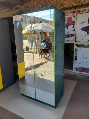 Mirror Door Wooden Woberope