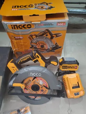Ingco 20v Lithium-Ion Brushless Circular Saw, Model Csli18511.
