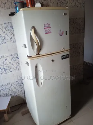 Used Double Door Lg Fridge and Freezer