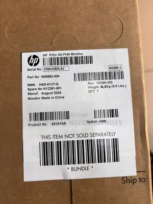 Hp P 22v Monitor G5
