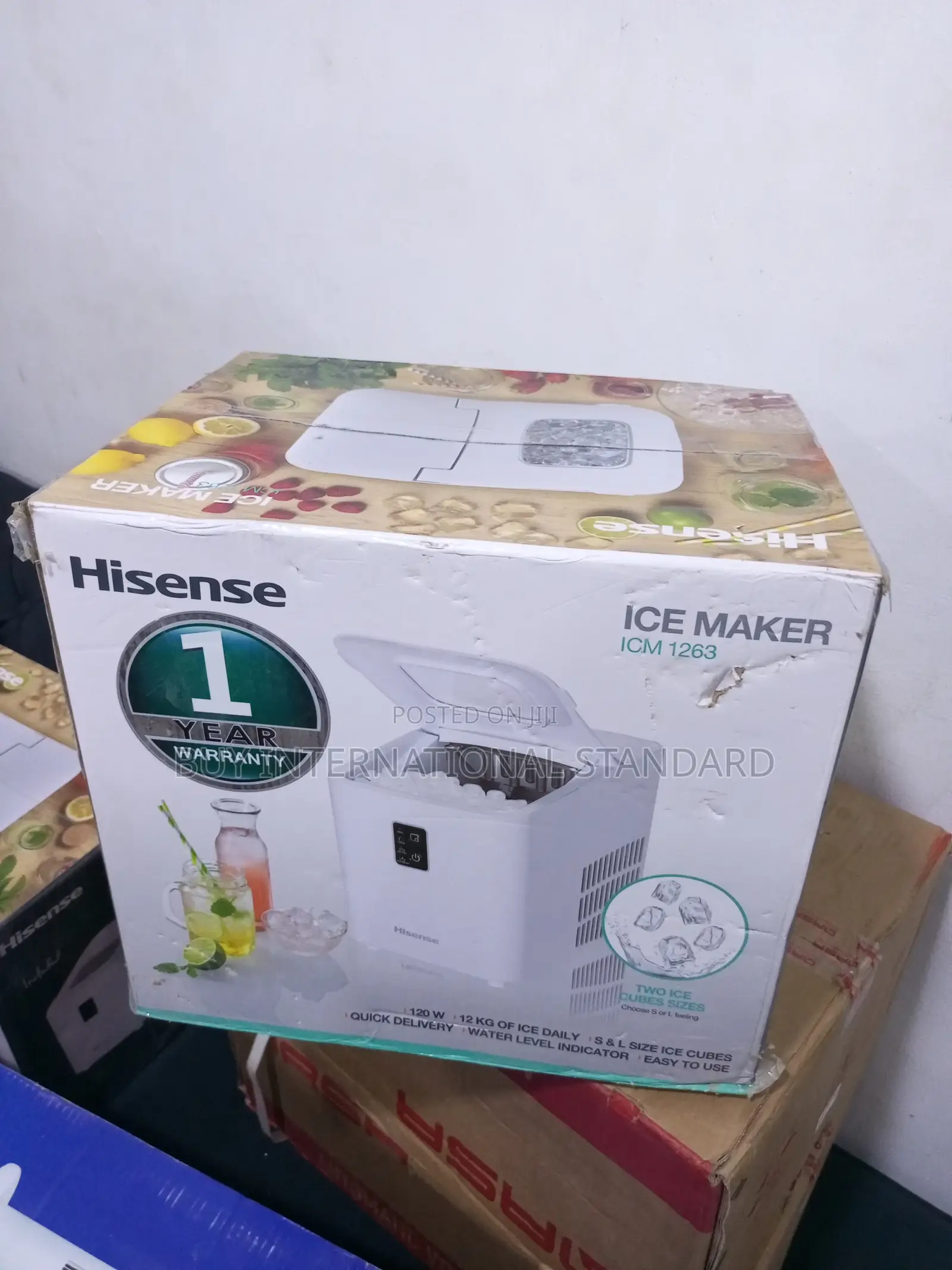 Hisense Ice Maker 8 Cubes Per Cycle