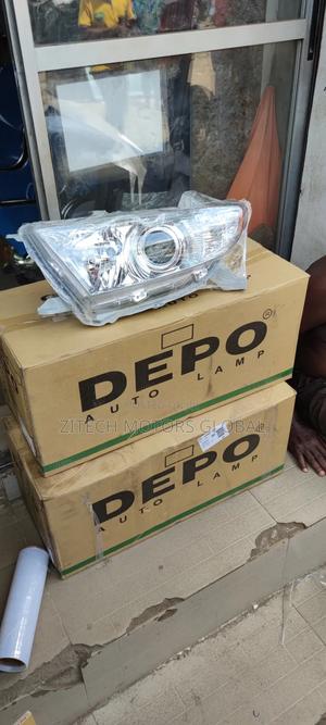 Set Depo Headlights Highlander 2012