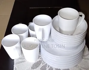White Melamine Plates