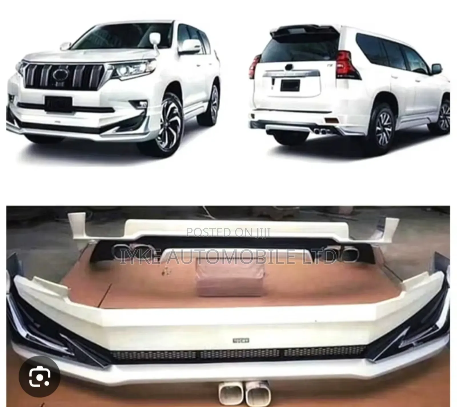 Prado Front and Back Bumper Spoiler