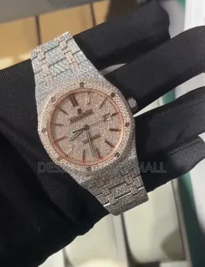 Vvs1 Moissanite Diamond Wristwatch