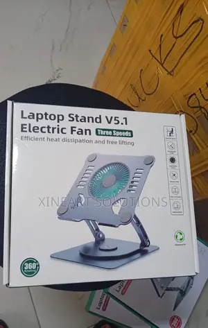 Laptop Stand V5.1 Electric Fan