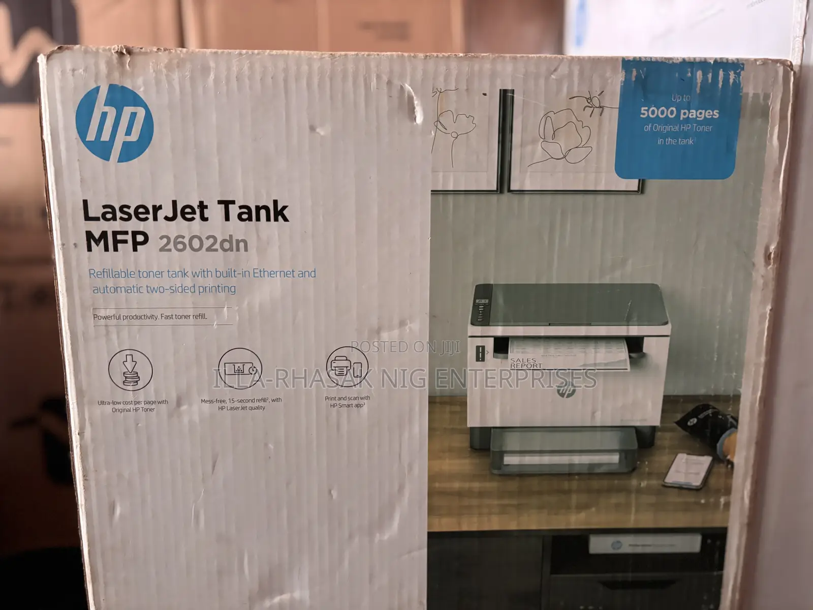 Hp Laser Jet Printer Smart Tank 2602dn