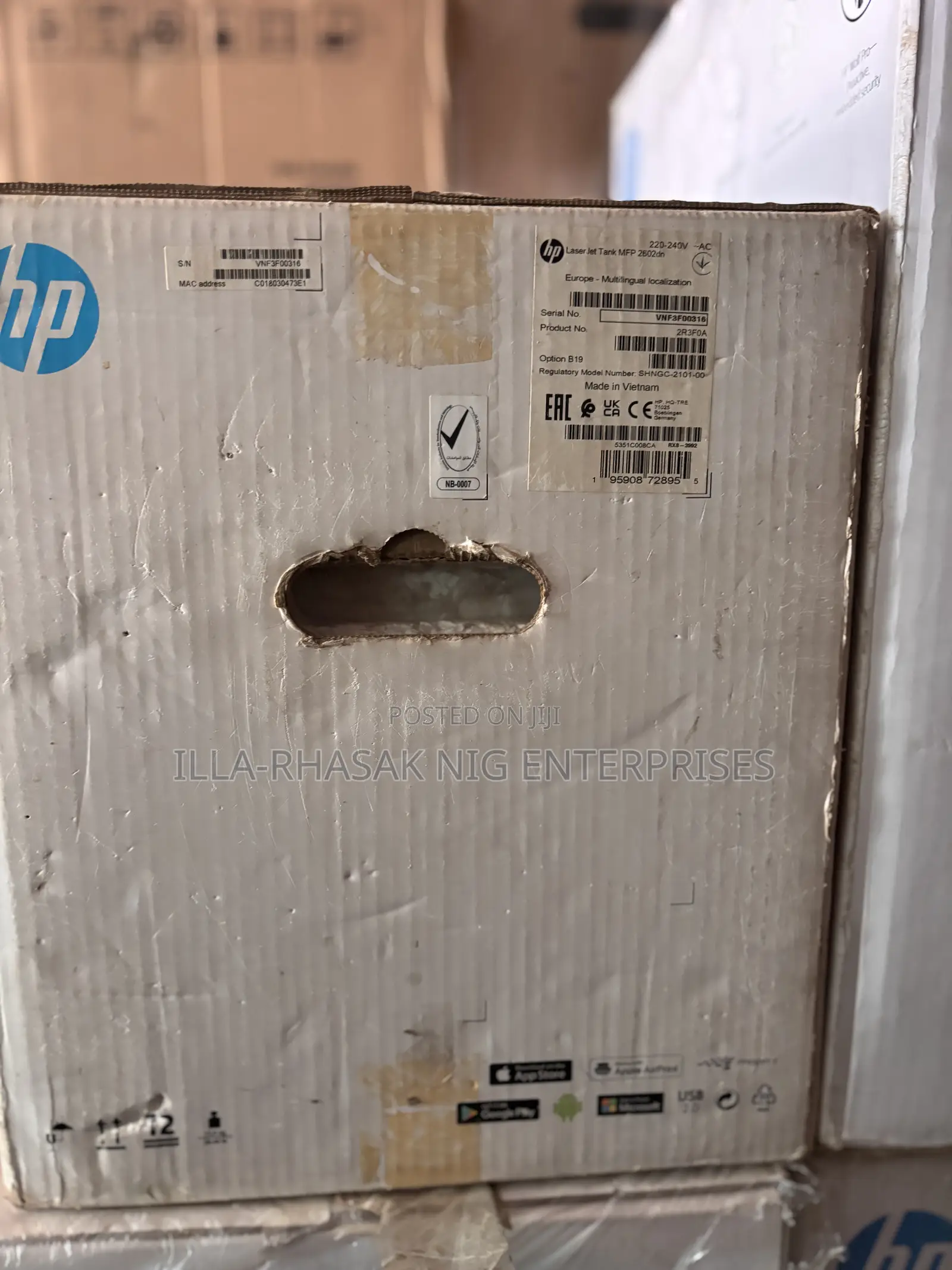 Hp Laser Jet Printer Smart Tank 2602dn