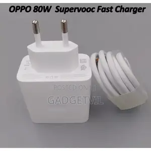Oppo 80w Eu Plug Genuine Supervooc Charger