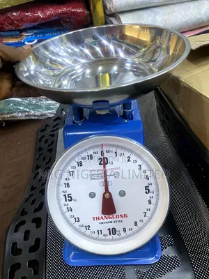 Spring Kitchen Scale Blue 20kg