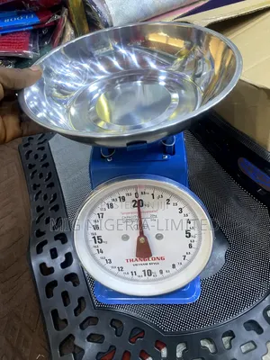 Spring Kitchen Scale Blue 20kg