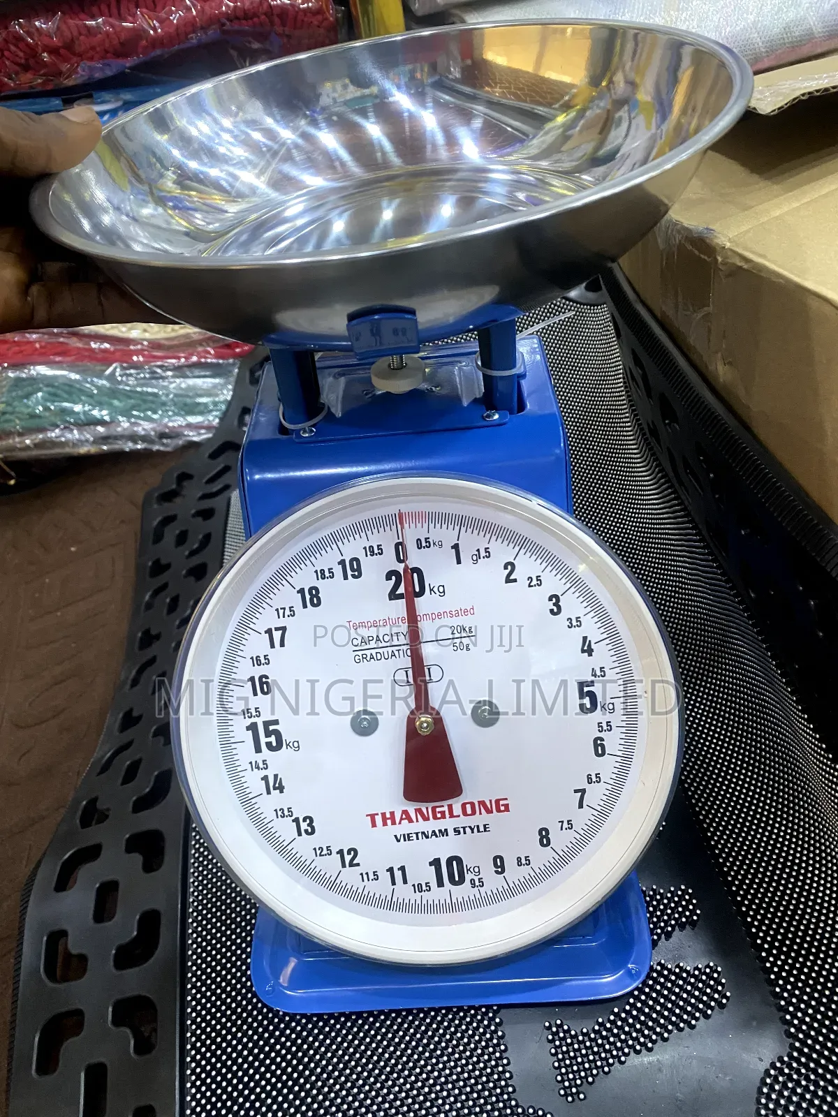 Spring Kitchen Scale Blue 20kg