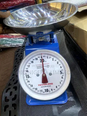 Spring Kitchen Scale Blue 20kg