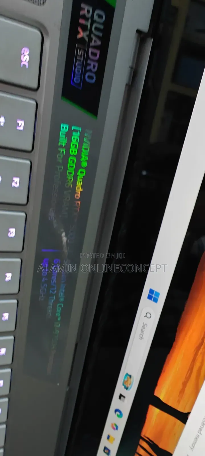 Laptop Razer Blade 16GB Intel Core i7 SSD 512GB