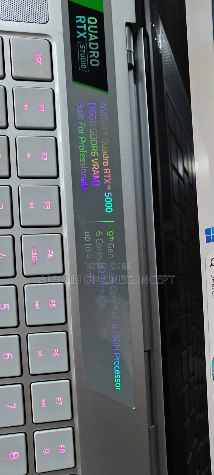 Laptop Razer Blade 16GB Intel Core i7 SSD 512GB