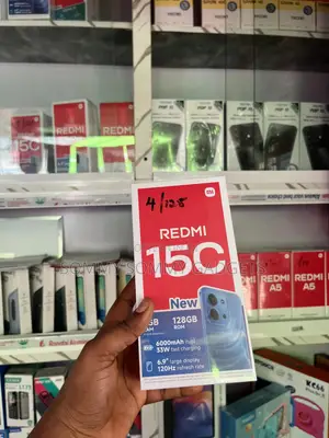 New Xiaomi Redmi 15C 4G 128 GB Red