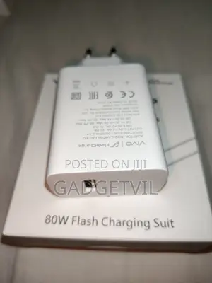 Vivo 80w Eu Plug Genuine Super Flashcharge Charger