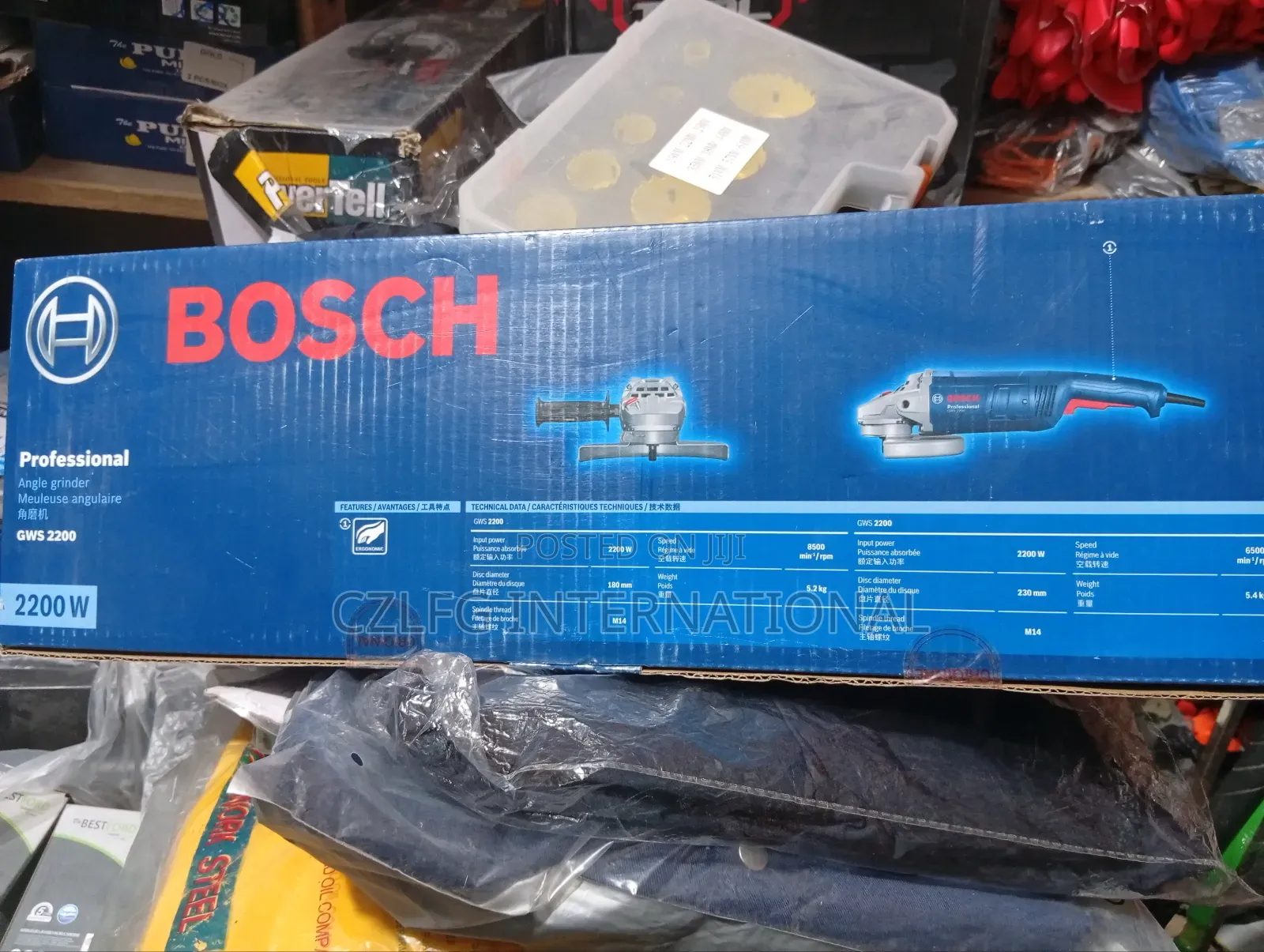2200 Watts Bosch Angle Grinder