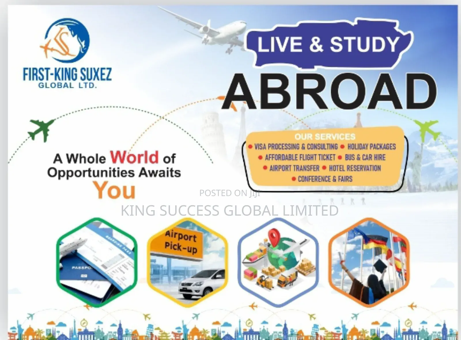 Visa Processing, Ticket, Holiday Package, Hotel Reservation