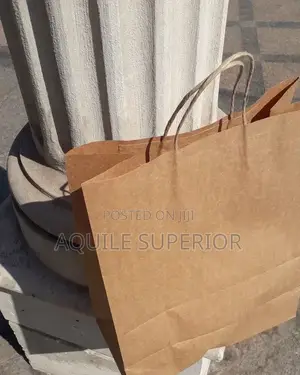 Premium Quality Brown A5 Kraft Paper Bag Landscape 110gsm