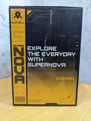 Gravastar Supernova Yellow Damage Bluetooth Speaker