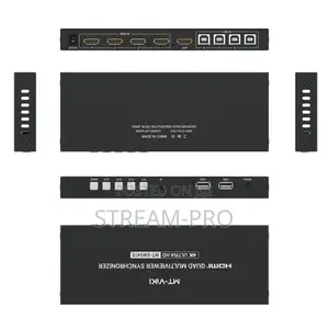 Mt-Viki Boardless Quad Hdmi Multiviewer , Mt-Viki 4 in 1 Out Hdmi