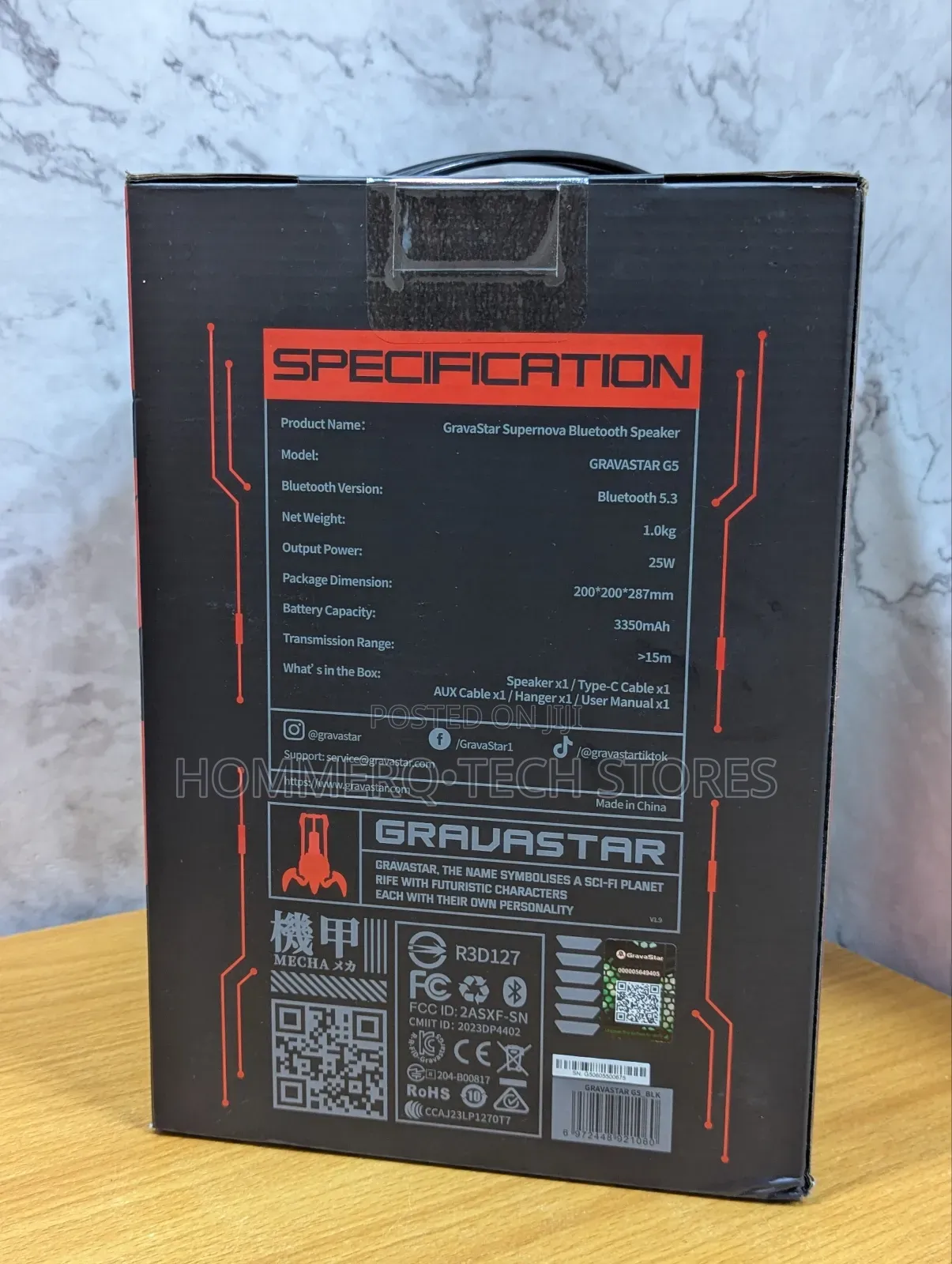 Gravastar Supernova Speaker