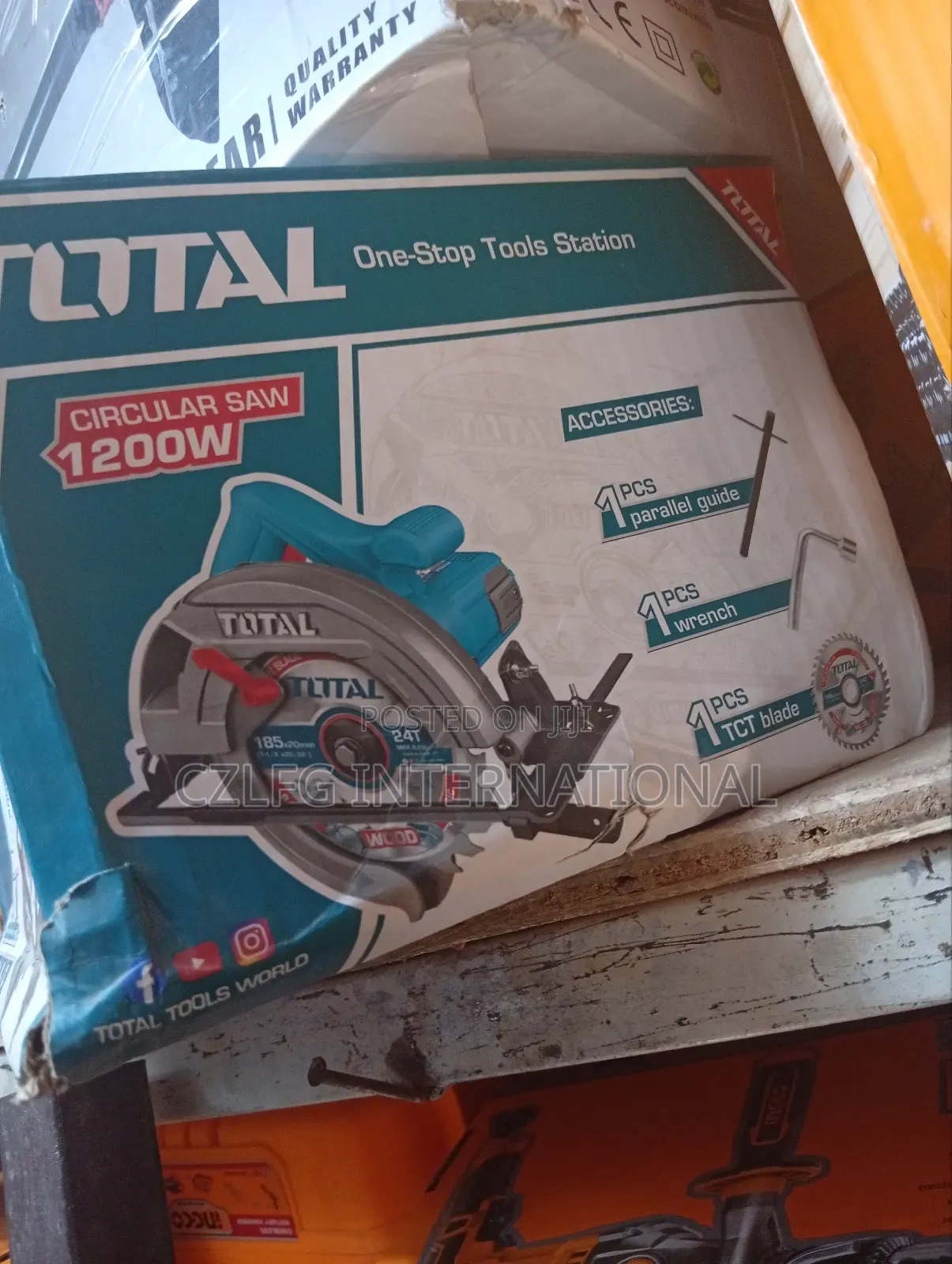 1200watts Total Circular 7"