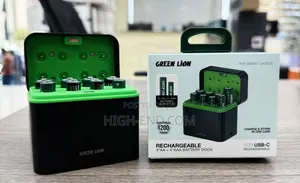 Green Lion Rechargeable Aa+Aaa Battery Dock