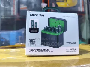 Green Lion Rechargeable Aa+Aaa Battery Dock