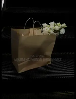 A5 Landscape Paper Bag 60gsm No Print Light Weight