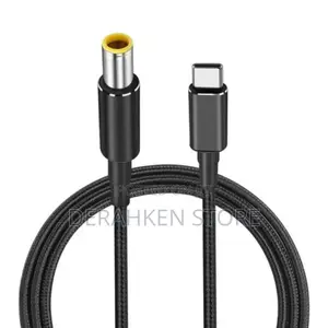 Pd 100w Usb-C 18.5-20v Universal Laptop Cable Small Pin - Yellow Mouth