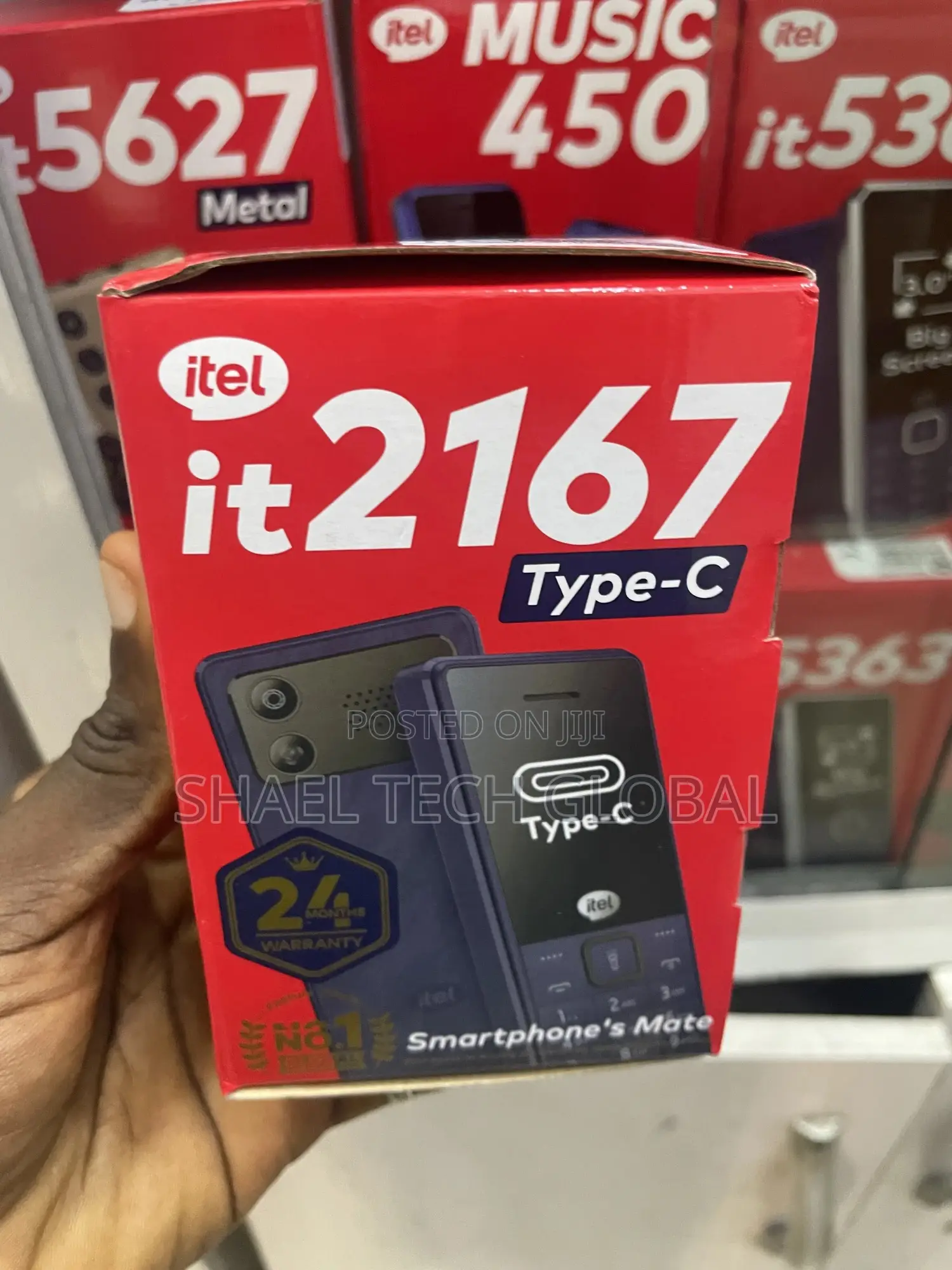 New Itel it2166 Black