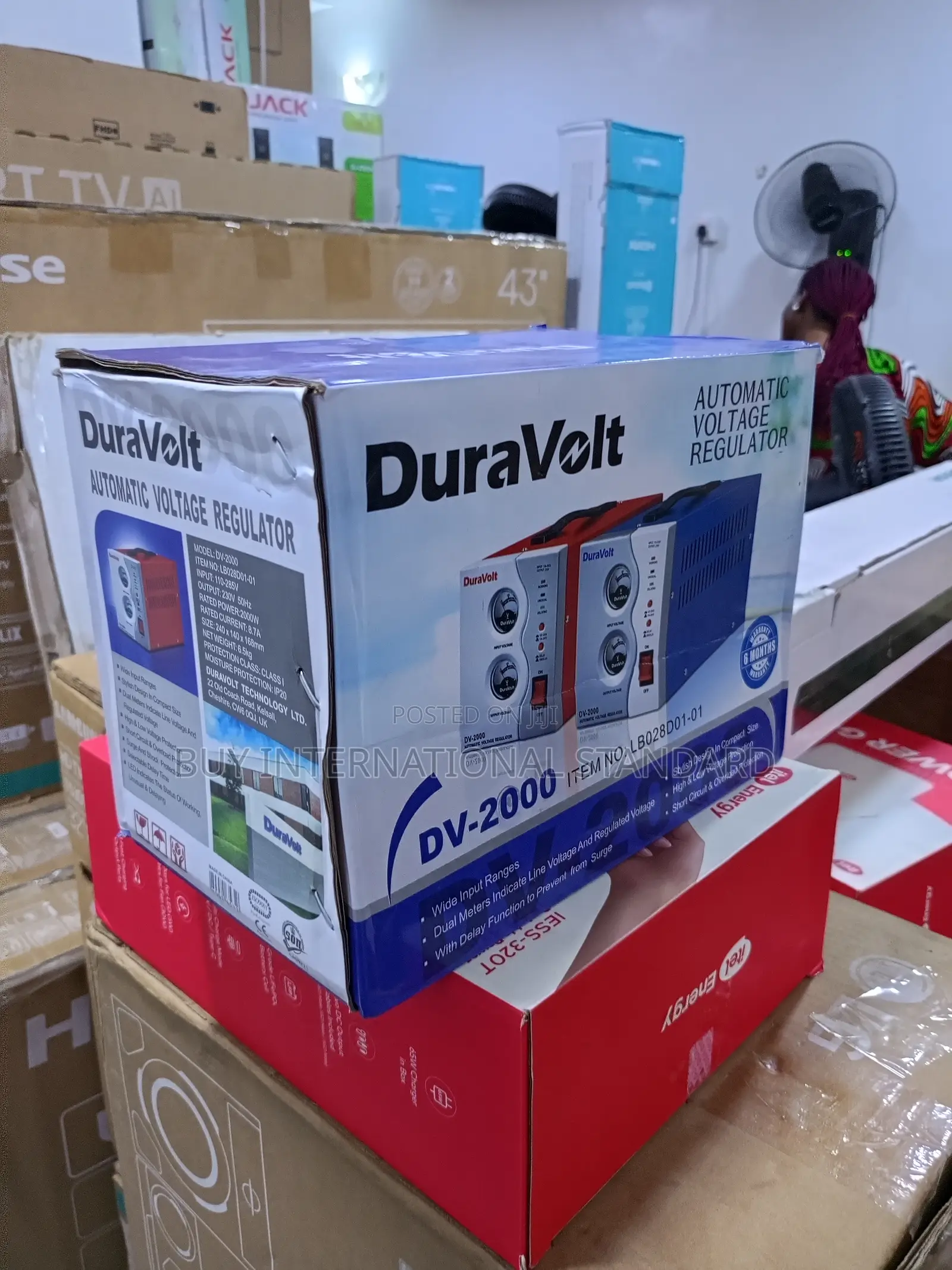 Duravolt Stabilizer for Safe Power Supply
