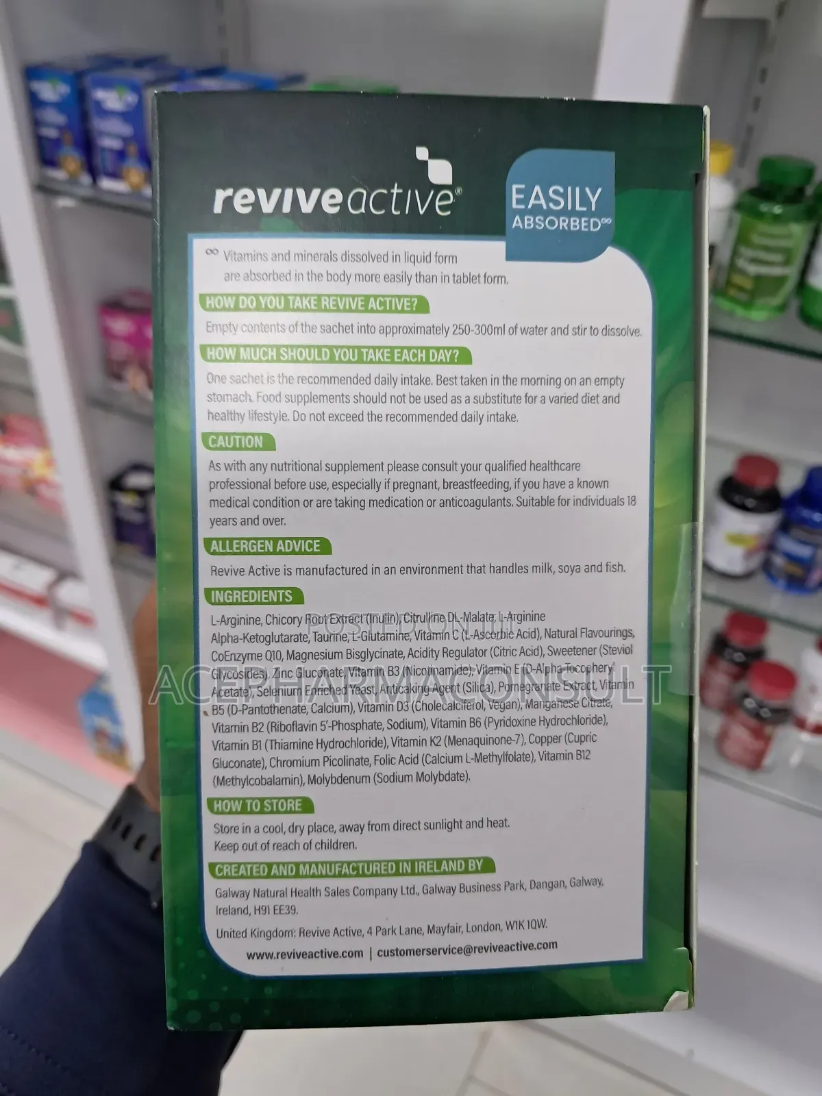 Reviveactive Supplements