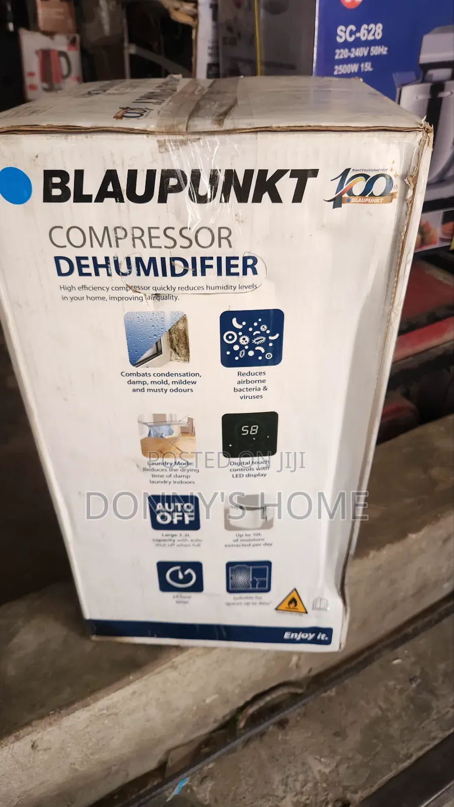 Blaupunkt 10l Compressor Dehumidifier