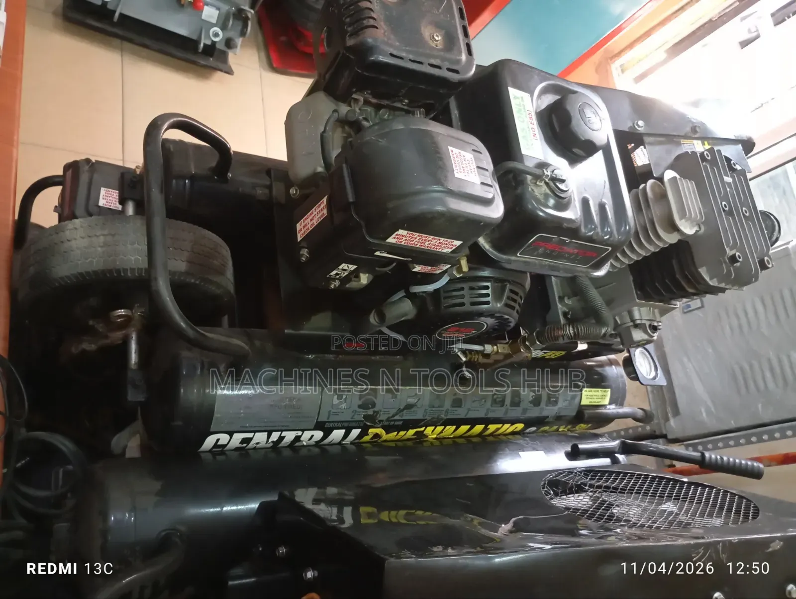 Central Pneumatic Air Compressor