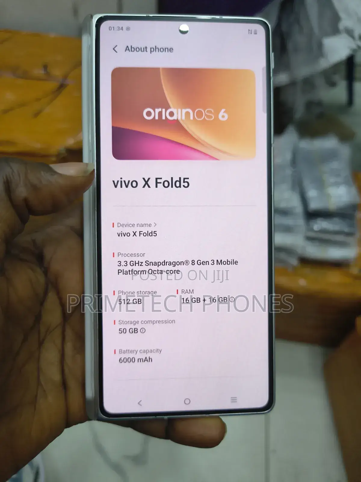 Vivo X Fold5 512 GB White